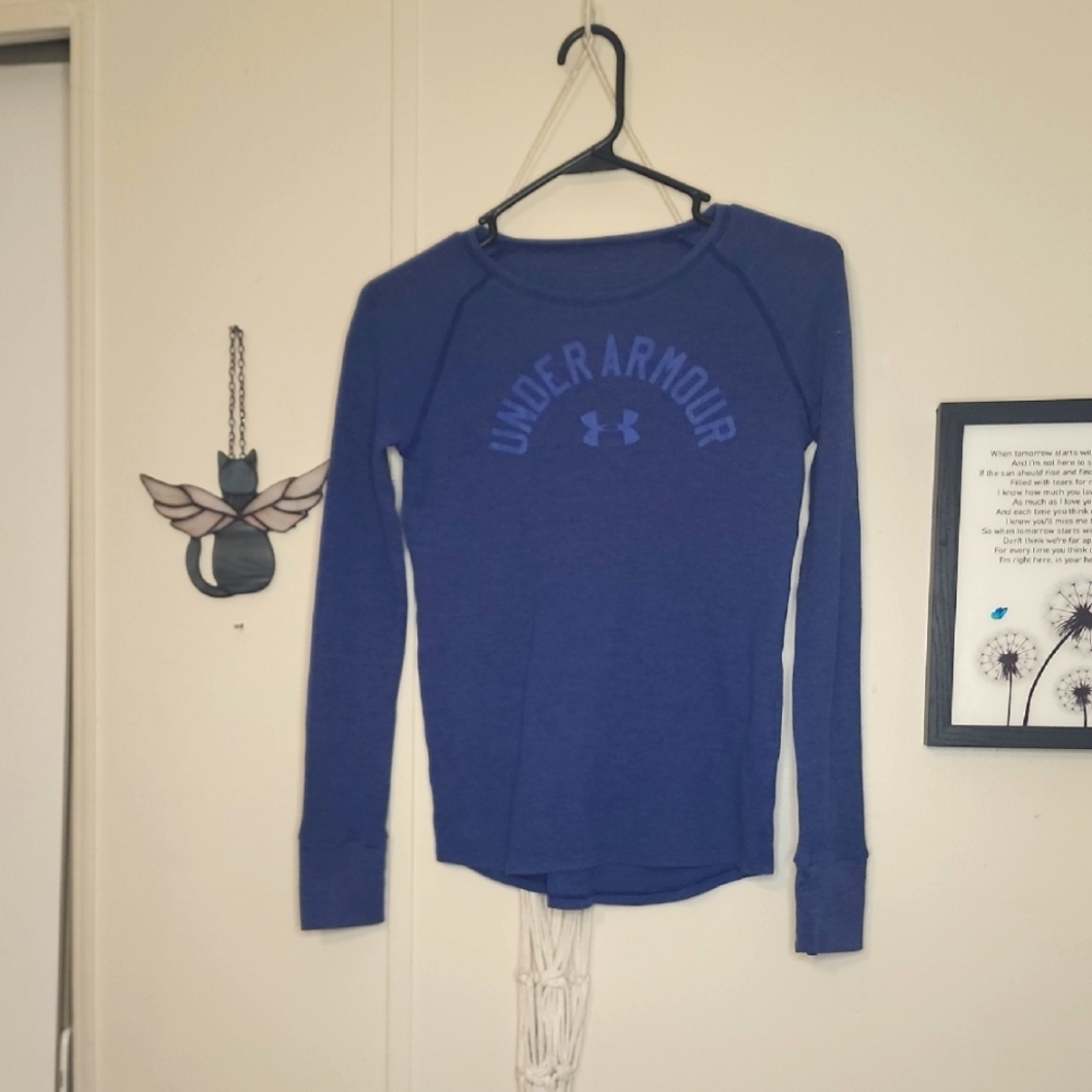 Under Armour Blue Long Sleeve Shirt